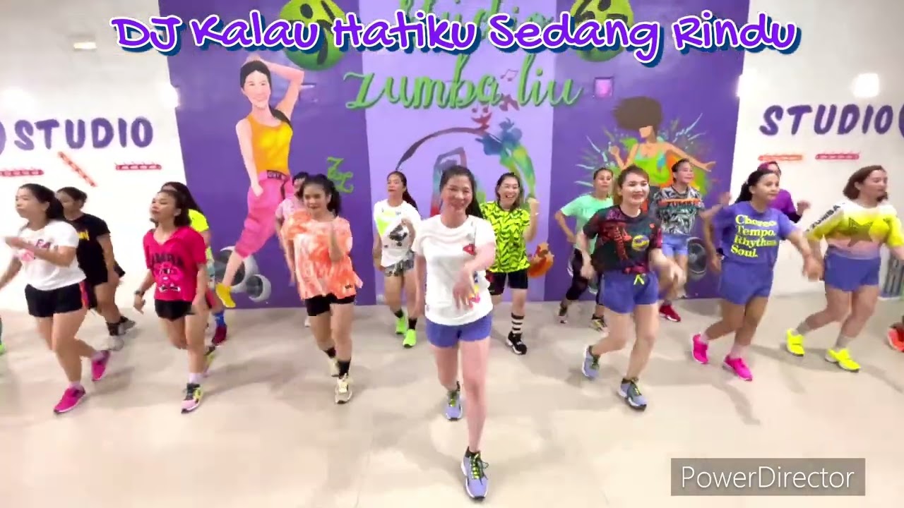 DJ KALAU HATIKU SEDANG RINDU || ZUMBA DANGDUT REMIX || CHOREO ZIN LIU