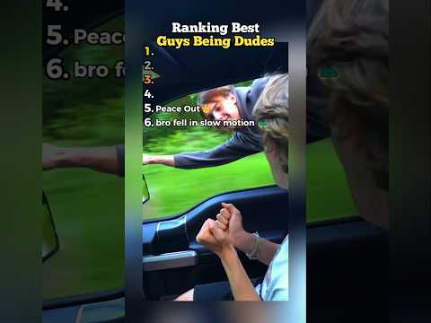 Ranking Guys Being Dudes Videos 😎 #best #funny