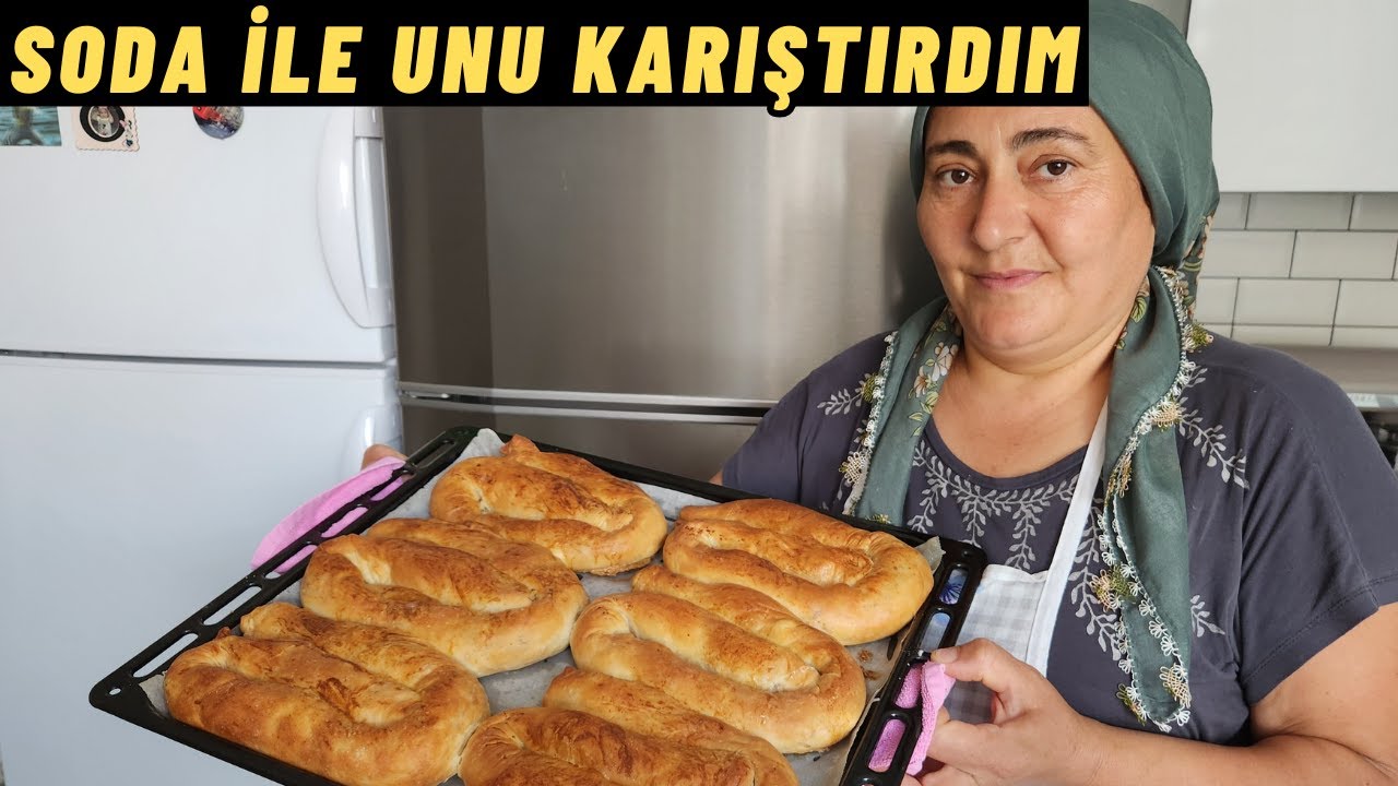 Soda ile Unu Karıştırdım Sonuç İnanılmaz! ✅ El Açması Börek Bu Kadar Kolay Olmaz 🏆  🙏