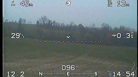 Gluonpilot first OSD-flighttest