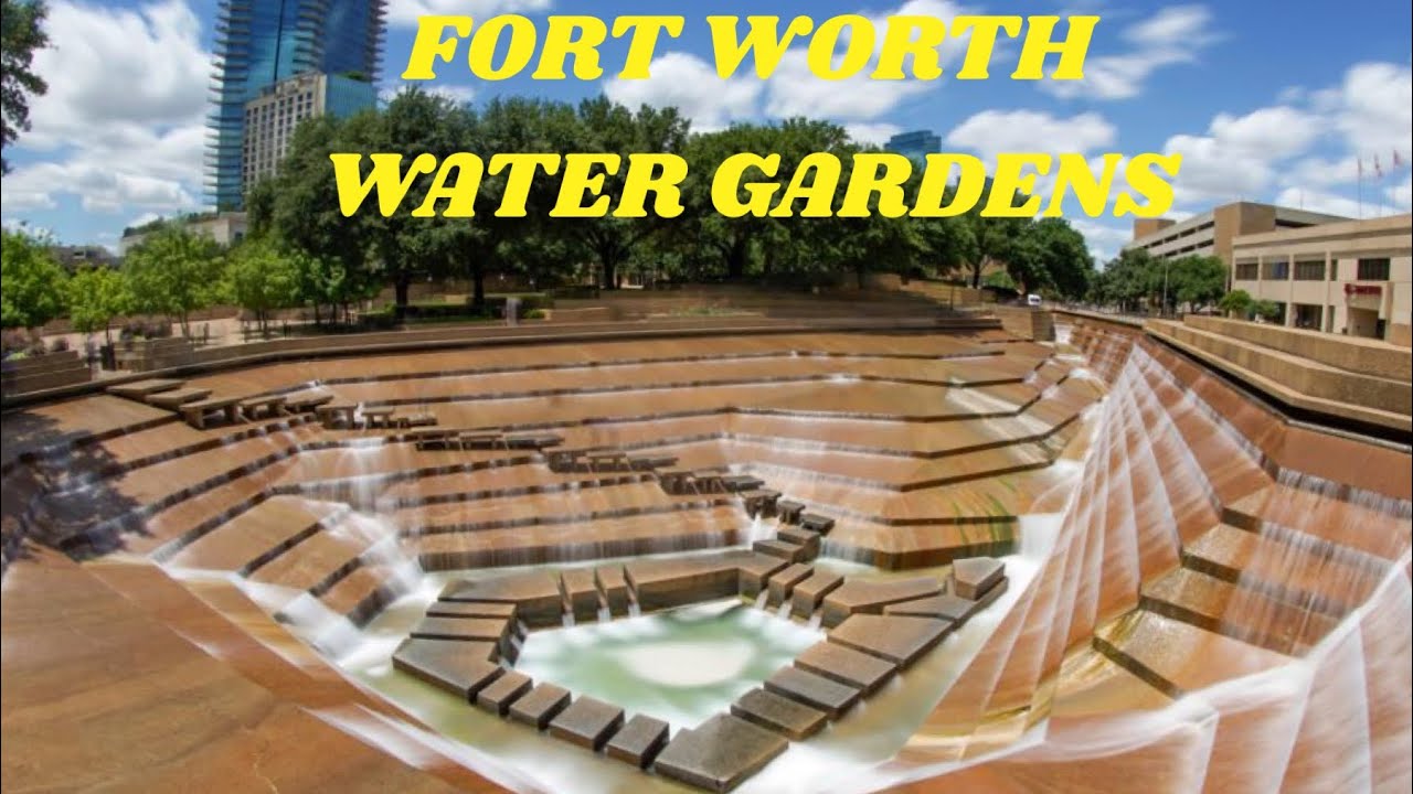 are dogs allowed at the fort worth water gardens