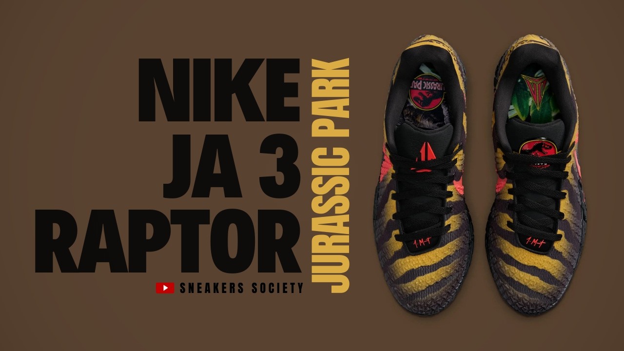 RAPTOR 2026 Jurassic Park x Nike Ja 3 | DETAILED LOOK + PRICE