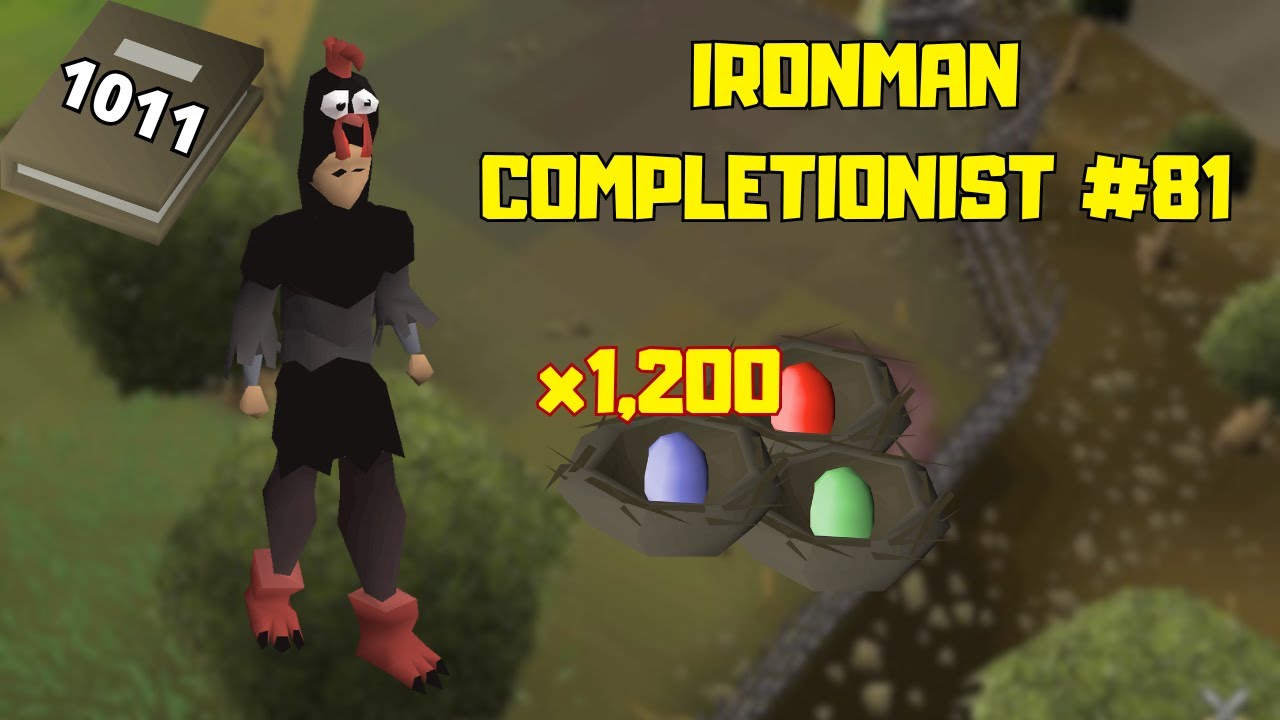 OSRS Ironman Collection Log Completionist 81 YouTube