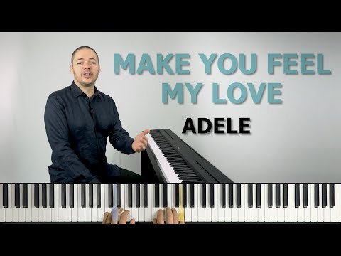 How to play 'Make You Feel My Love' by Adele on the piano -- Playground Sessions