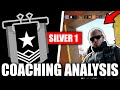 Coaching A SILVER STUCK Subscriber : Silver 1 (2568 MMR) - Rainbow Six Siege Coaching Analysis #2