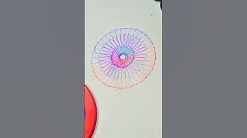 The Most Satisfying Spirograph You’ll See Today #shorts
