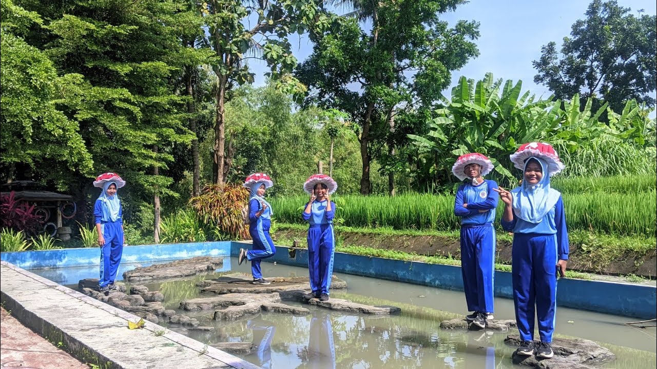 [Uprak PJOK] senam irama kelompok 5 IX-A 🍄🙀💧🫰🏻 #senamirama #threese #pjok 