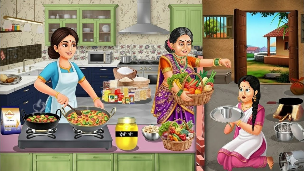 दो बहू के बीच बटवारा करने वाली सास | do bahuon ke bich bantwara karne wali SAS | Hindi kahani