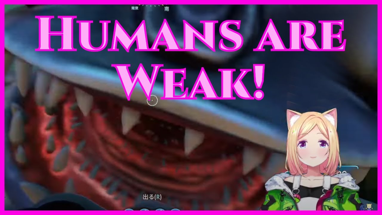 Akirose jumps back into Subnautica and gets almost immediatly Jumpscared (Teaser)[Hololive]