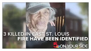 3 killed in East St. Louis house fire identified