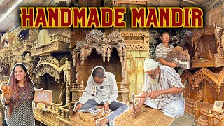 Handmade Wooden Mandir | शीशम Mandir | सागवान Mandir |Mumbai's 1930s Furniture Makers |Hidden Market
