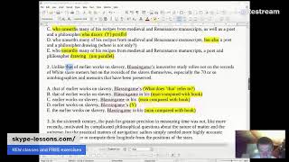 Parallel Structure 3