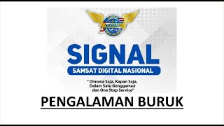 Pengalaman Buruk Menggunakan Aplikasi SIGNAL | Bayar Pajak Kendaraan Online screenshot 5