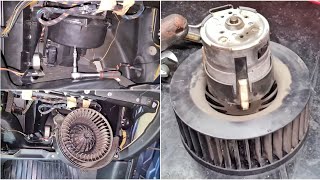 Opel Astra G: Disassembly of the air supply fan - repair, replacement, lubrication, engine, bearing