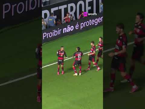 ÓDIO AO ESCANTEIO CURTO? NO FLAMENGO DEU CERTO E PAQUETÁ FEZ DE CABEÇA CONTRA O SANTOS #shorts