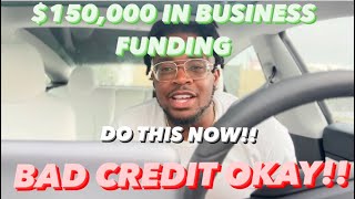 Get 150k in business funding with BAD CREDIT!! (Credit Partner🤔)
