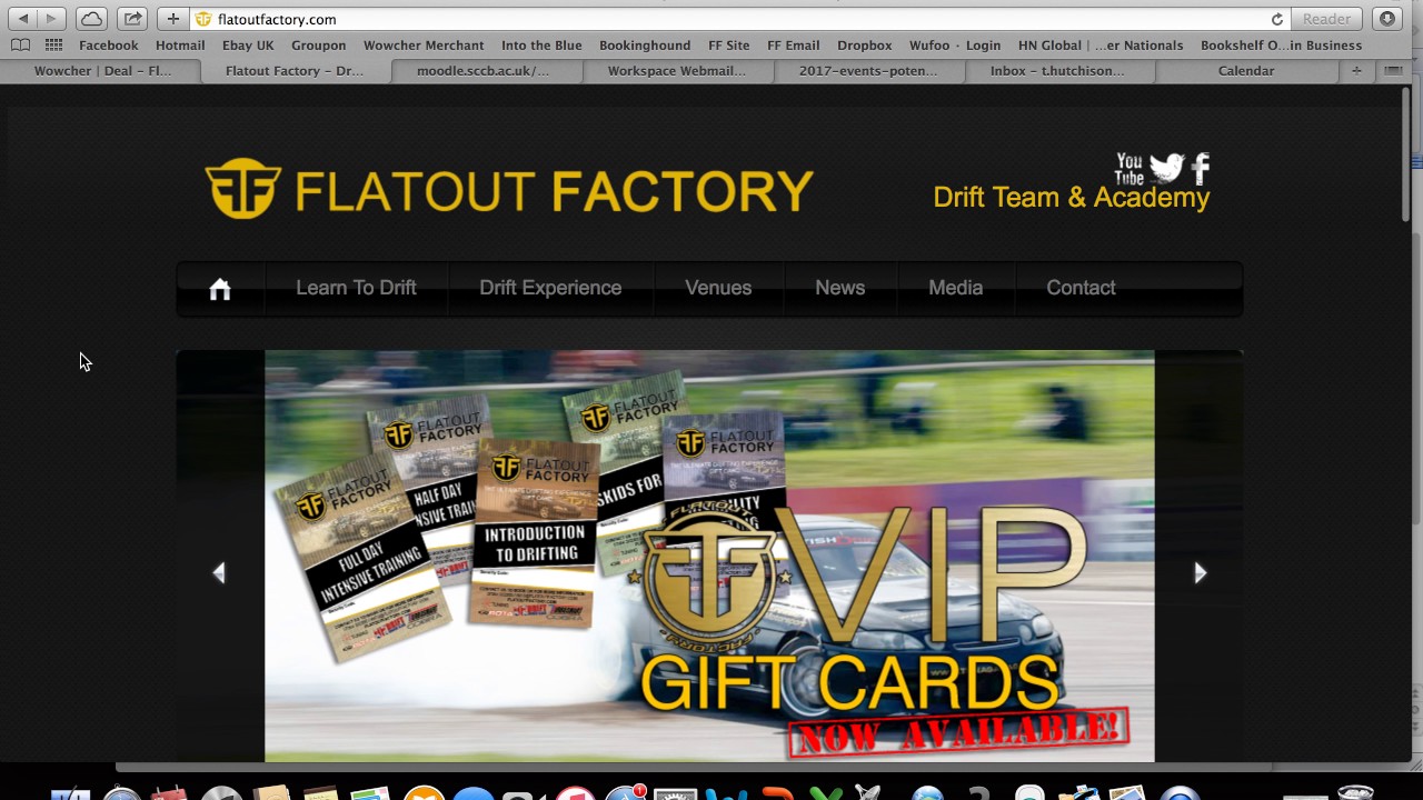 Booking a Wowcher voucher - selecting the venue