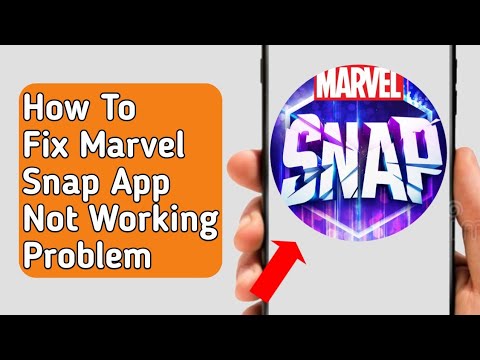 How to fix Marvel snap app Not working problem - YouTube