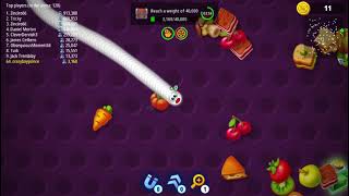 Worms Zone.io  Big snake • wormszone gameplay • best game • new videos • snake io gameplay-Raxgaming screenshot 4