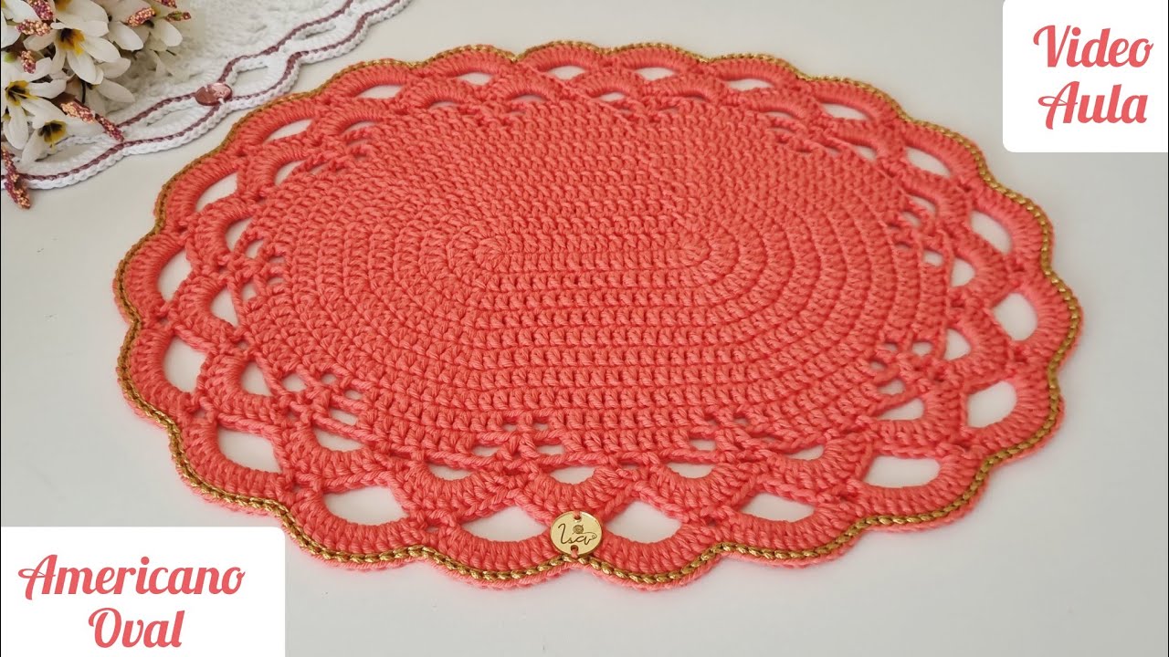 AMERICANO OVAL passo a passo completo 