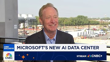 Microsoft president on new AI data center: Expect us to keep making these kinds of investments