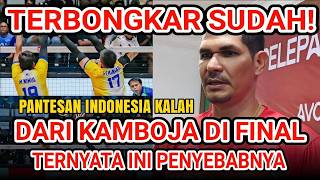 Exposed! The Reason Behind the Indonesian Men's National Volleyball Team's Loss to Cambodia in th...