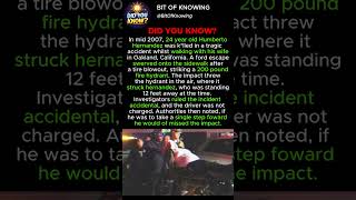 HE D*ED IN THIS FR*AK ACCIDENT #history #facts