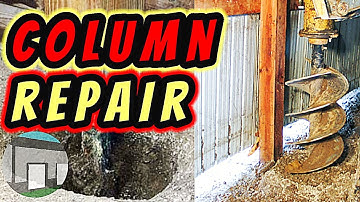 5 ways to repair rotted pole barn posts.