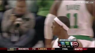 Rajon Rondo Sweet Dunk and PUJIT - Celtics vs Magic Game 7 - Jalen Rose comments on ESPN