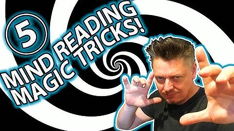 TOP 5 MIND READING Magic Trick Tutorials! (I