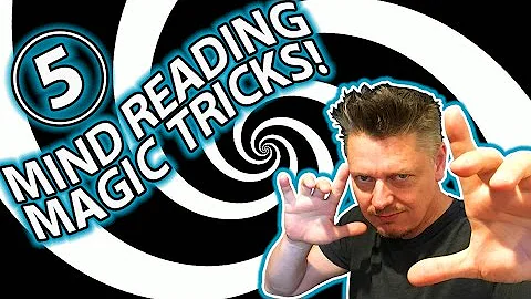 TOP 5 MIND READING Magic Trick Tutorials! (I'm going to read your mind!)