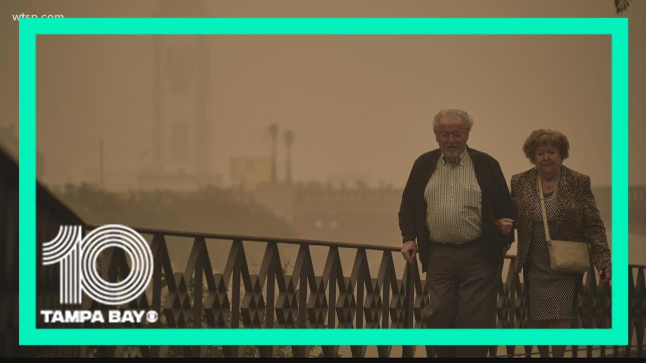 Saharan dust plume makes its way toward the United States