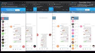 4# تقارير حمله الى 1500 عميل مستهدف ومهتم على التليجرام من 13 رقم ببرنامج Sender Pro V4.24