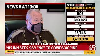 Johnson County inmates opt out of COVID vaccine