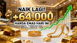 Harga Emas Hari Ini Sabtu 7 Februari 2026 Naik Tajam Antam Ubs Galeri24 U0026 Emas Perhiasan
