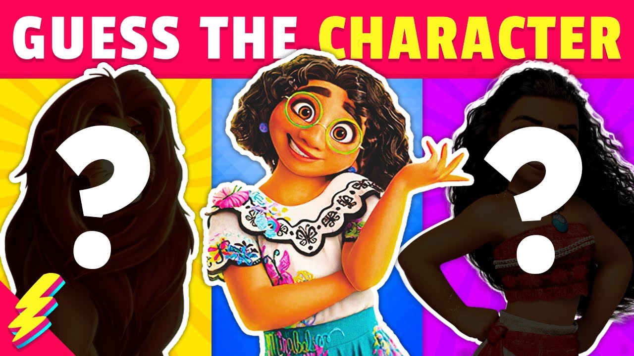 Guess the DISNEY Character by the Silhouette | Disney Quiz - YouTube