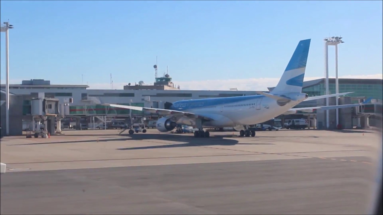 Landing at Buenos Aires (EZE) Airport - Argentina - YouTube