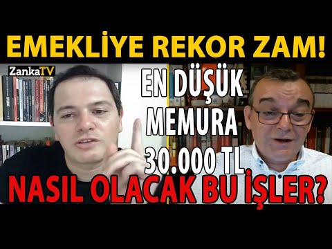 EMEKLİYE REKOR ZAM! EN DÜŞÜK MEMURA 30.000 TL! NASIL OLACAK BU İŞLER? ERDOĞAN'IN YEREL SEÇİM PLANI!