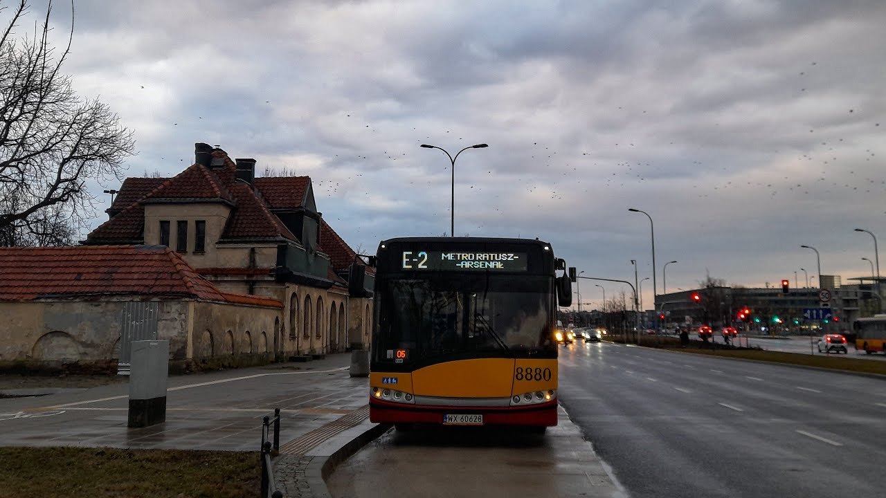 MZA Warszawa [🚍 E-2], Solaris Urbino 18 III #8880