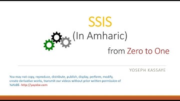 SQL Server Integration Service   2012 in Amharic Language Part 5
