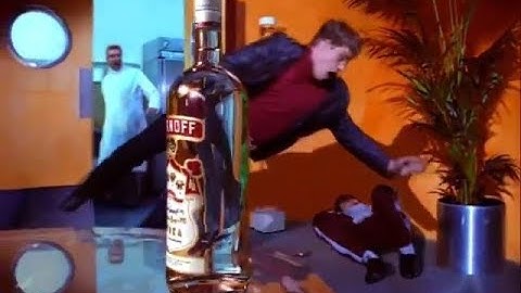 Smirnoff commercial (1996) - First bullet time effect