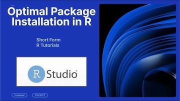 How to Install R Packages Optimally (in 60 seconds)