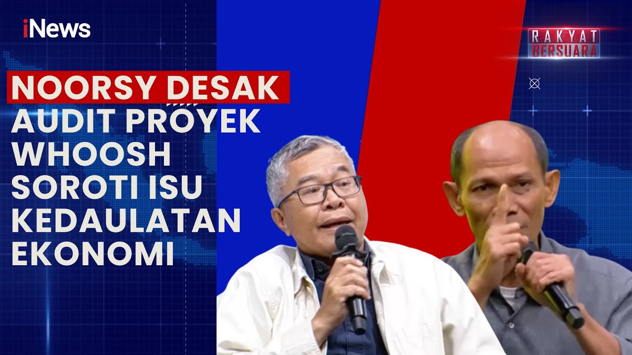 Ekonom Noorsy Minta Pemerintah Audit Proyek Whoosh, Singgung Ketergantungan Asing