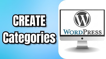 How To CREATE Categories In WORDPRESS