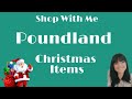 POUNDLAND 🎄 SHOP WITH ME 🎄 CHRISTMAS AND GIFTS