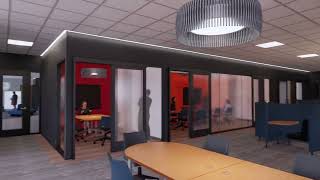 2023 08 15   PCOM Student Activity Center   Third Level Walkthrough