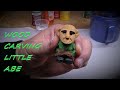 Wood Carving Abe - Super Easy Knife only Carve