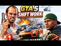 Shift Work Mission in GTA 5 🚓 High-Speed Action & Chaos!#GTA5 #GTAV #GTA5Online #ShiftWork #GTA5Game