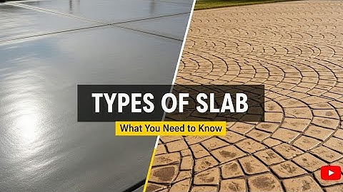 Different Types of Slab.
