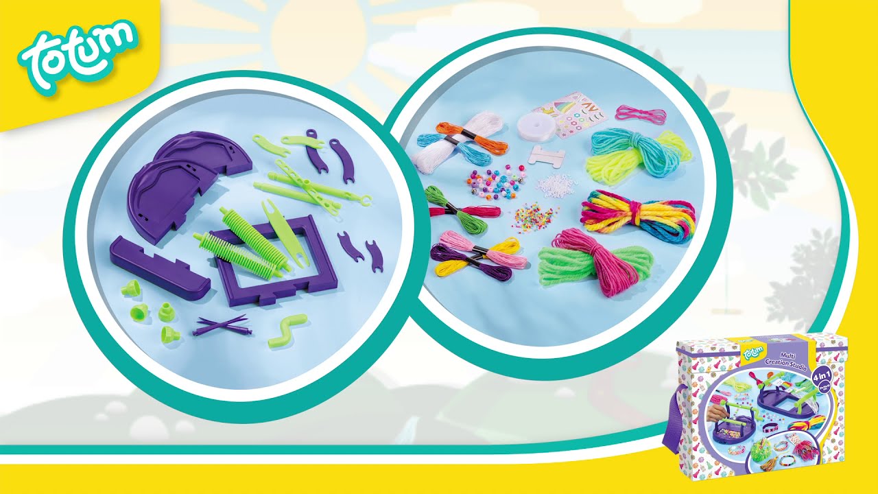 Multi Creation Kit Multi creation stúdió: Fonalkészítő - REGIO JÁTÉK - YouTube